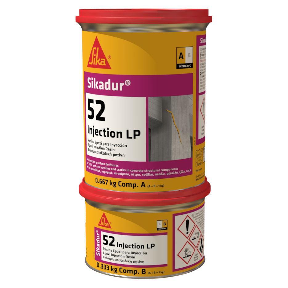 Sika Sikadur-52 Injection resina epoxi de inyección en lote de 1 kg